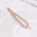 Crystal Rhinestone Hair Clips – Elegant Alloy Barrettes | 6 Colours