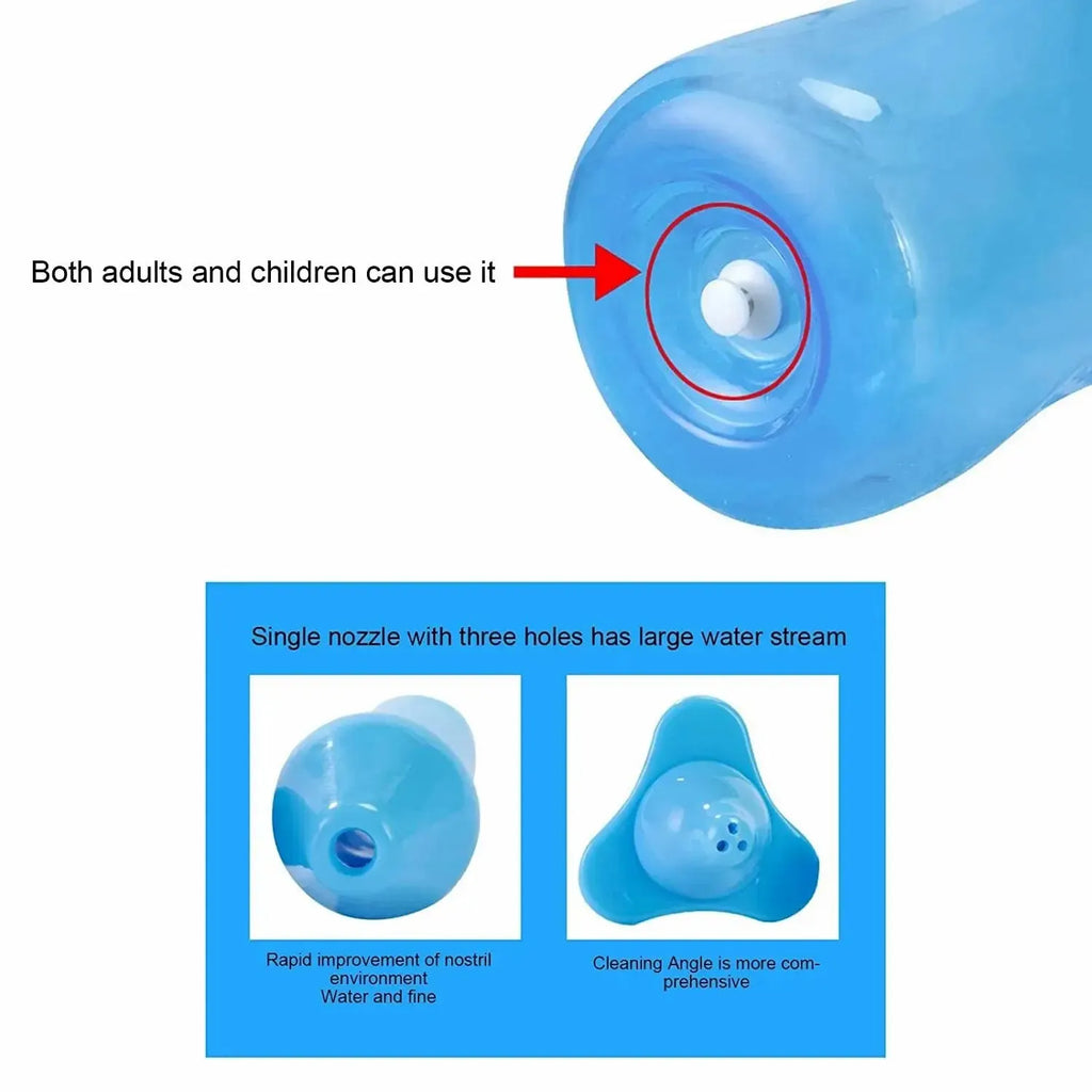Nasal Wash Bottle 300ml – Adult & Children Nasal Rinse