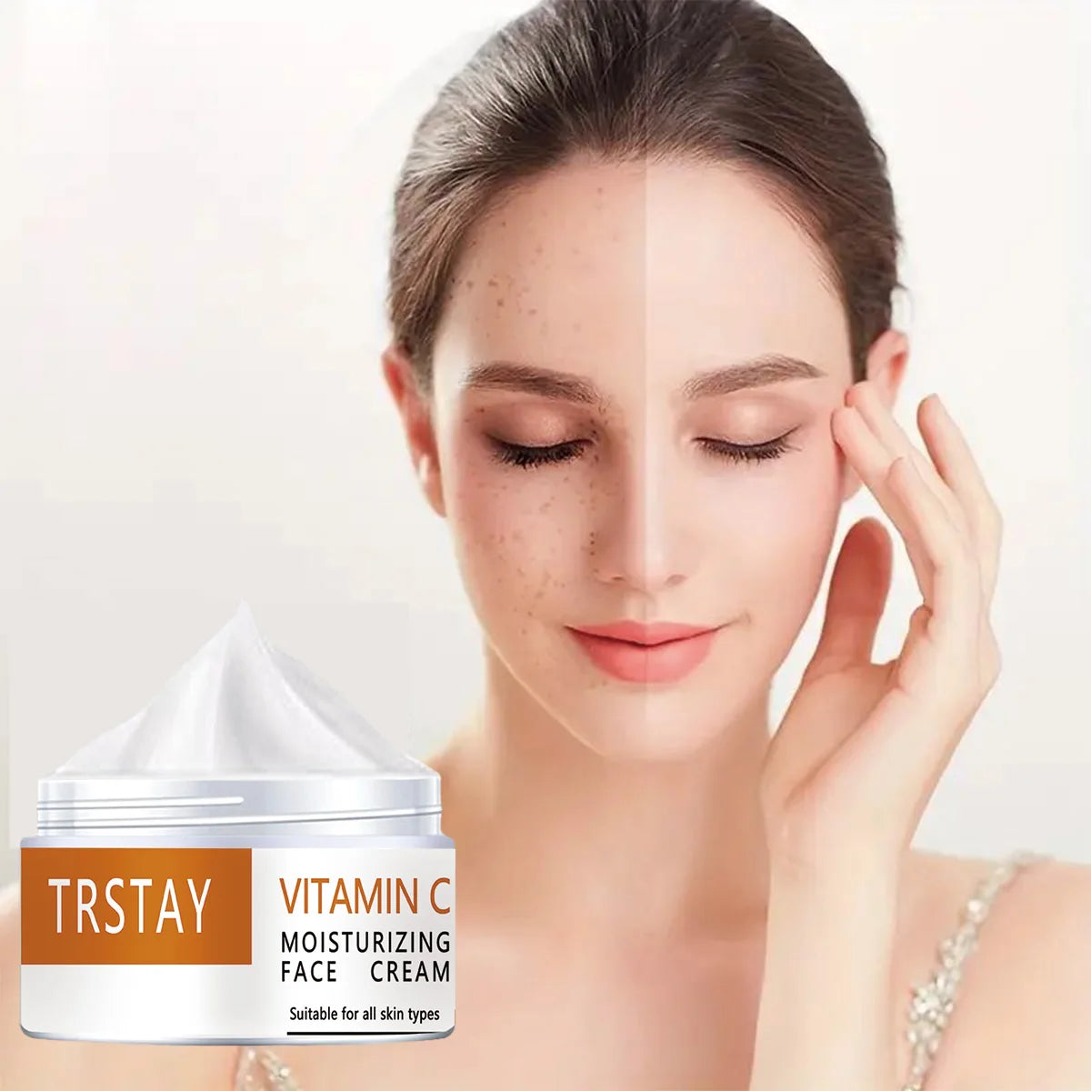 Vitamin C Brightening Face Cream – Dark Spot Corrector