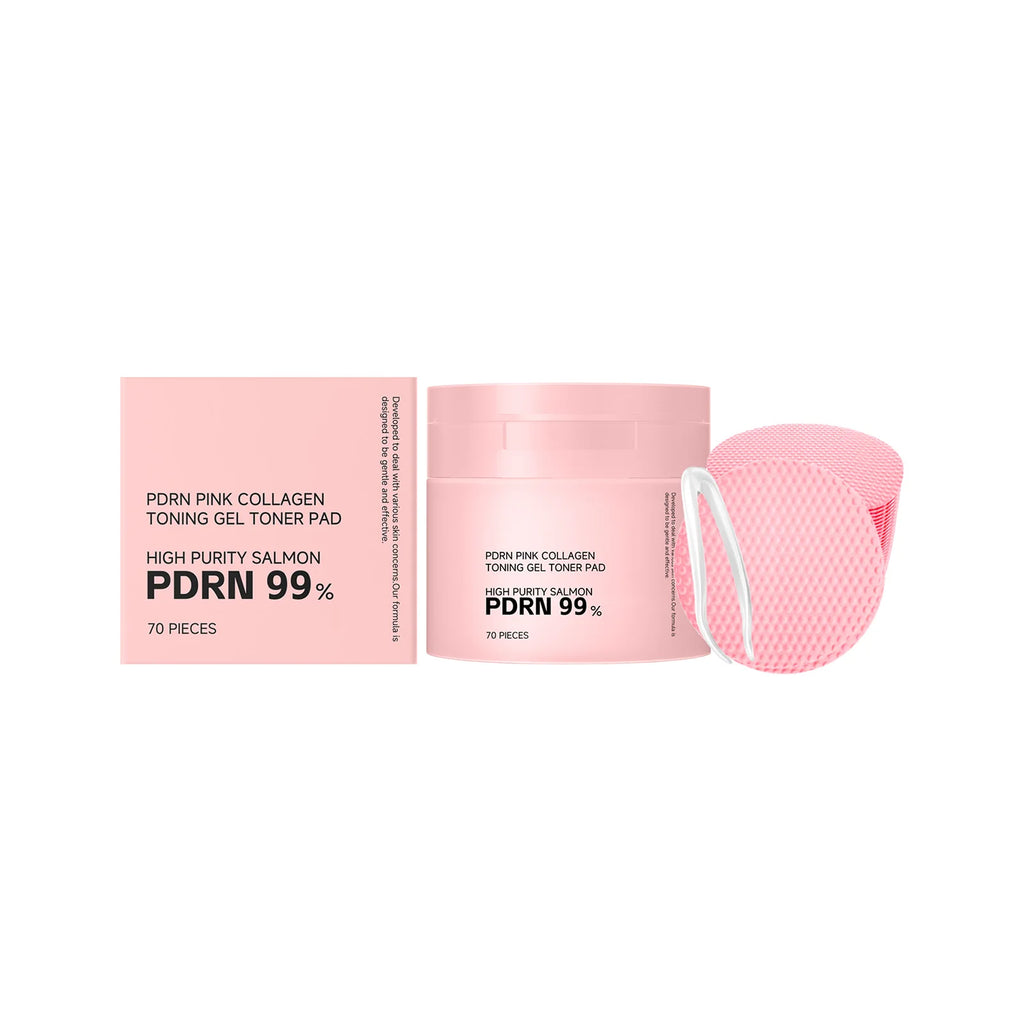 PDRN Pink Collagen Toner Pads – Hydrating Daily Care