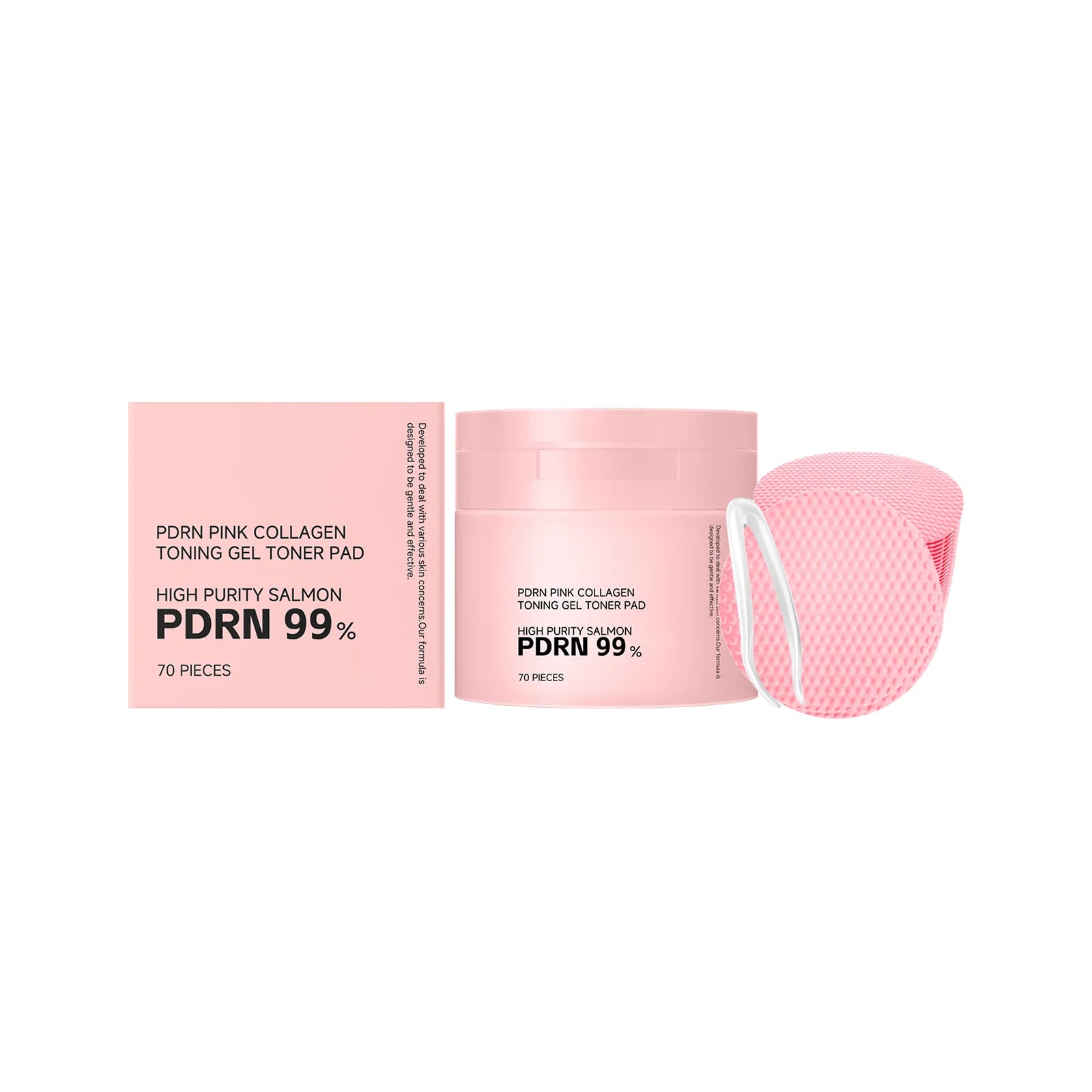 PDRN Pink Collagen Toner Pads – Hydrating Daily Care