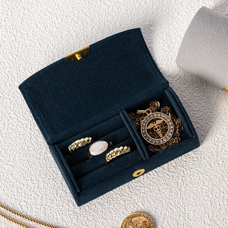 Arched Portable Jewelry Box – Travel & Anti-Oxidation
