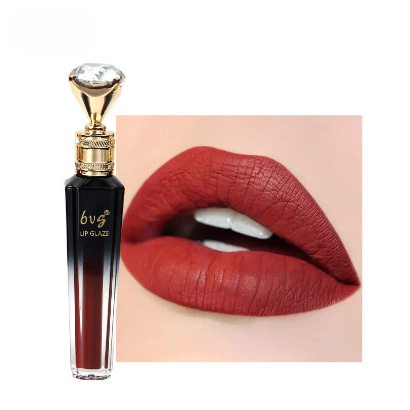 Velvet Matte Lip Gloss – Waterproof & Long-Lasting | 6 Shades