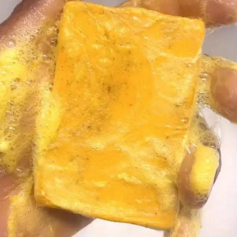 Handmade Cleansing Soap Set – Turmeric, Lemon, Kojic & Ginger