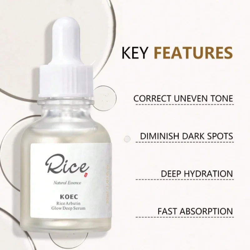 Korean Rice & Honey Skincare Set – Brightening & Firming for Women