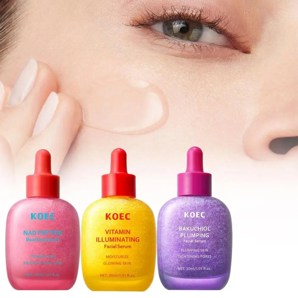 KOEC Bakuchiol & Vitamin Skincare Set – Anti-Wrinkle & Firming