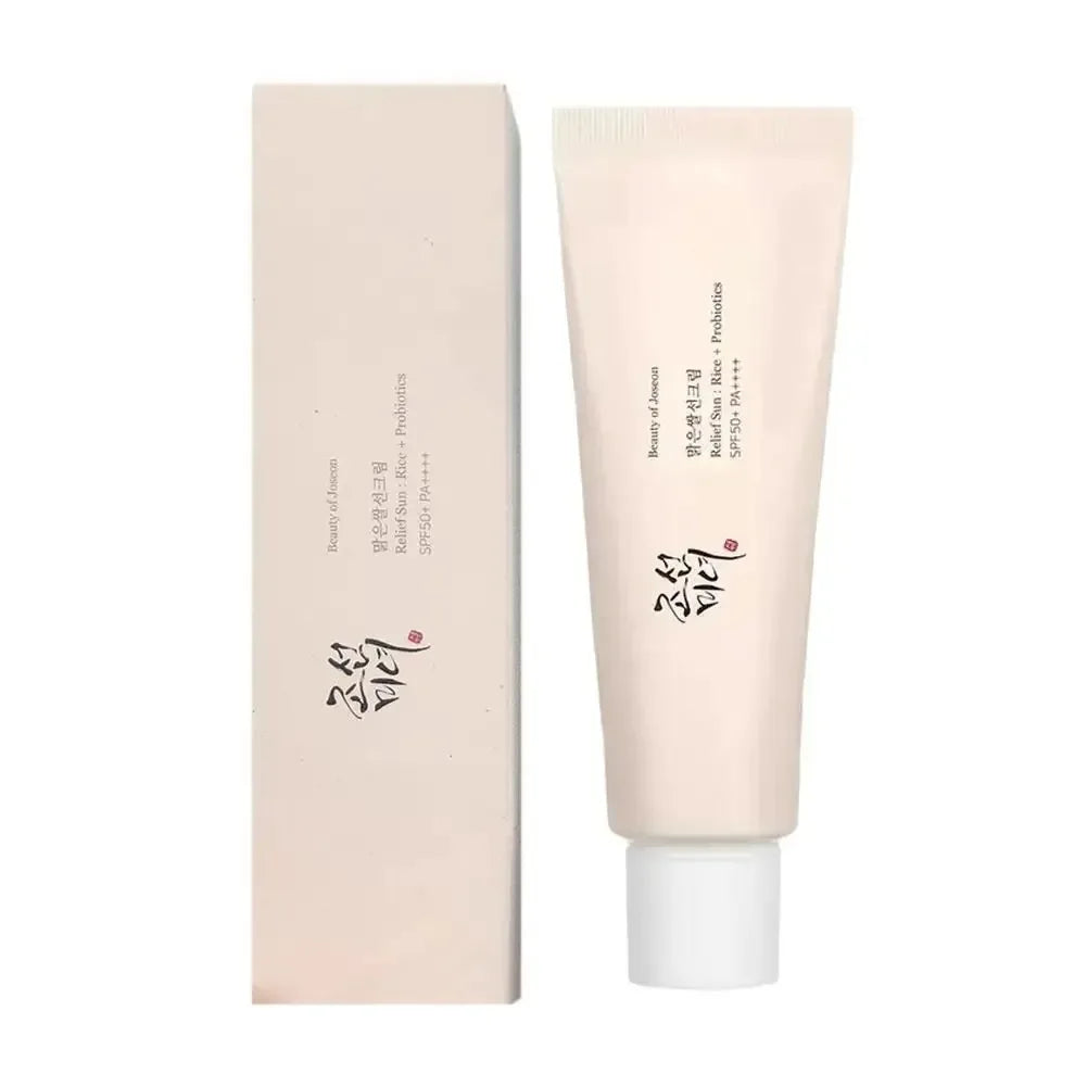 Korean Refreshing Skincare Set – Toner, Cream, Serum & Sunscreen