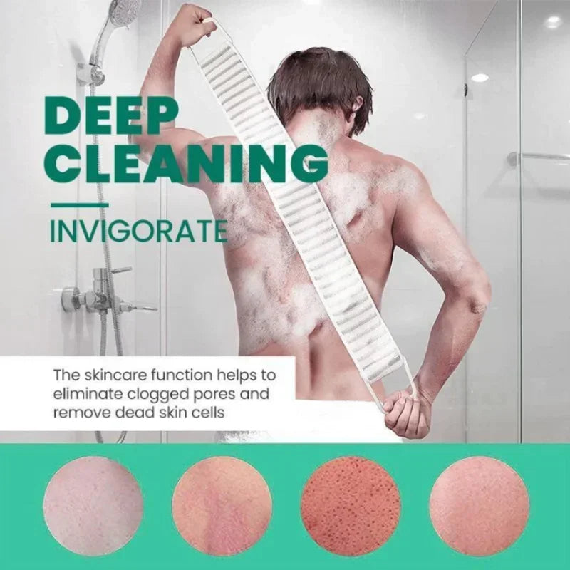 Exfoliating Body Scrub Bath Belt – Korean Back Scrubber