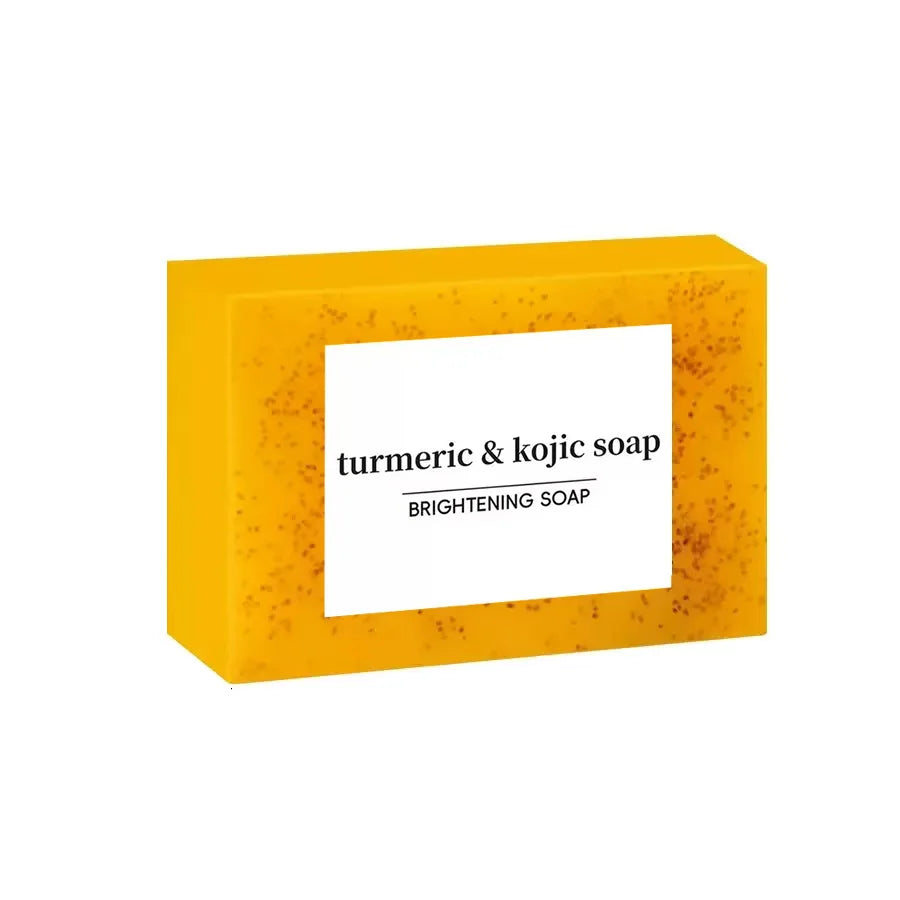 Handmade Cleansing Soap Set – Turmeric, Lemon, Kojic & Ginger