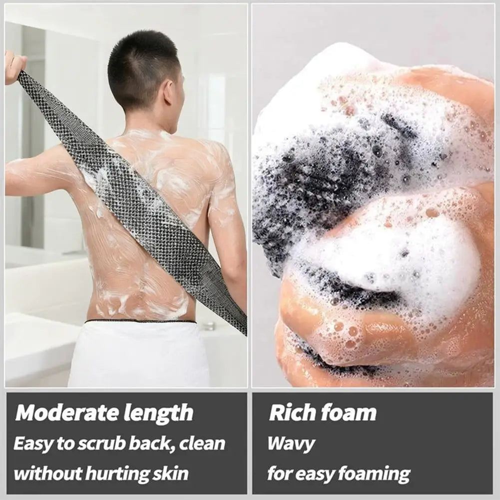 Exfoliating Bath Towel – Deep Cleansing Shower Scrub Tool