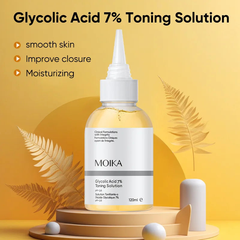 7% Glycolic Acid Face Toner – Exfoliating Toner, 120ml