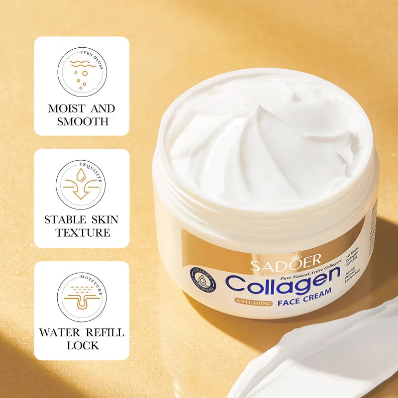 SADOER Collagen Firming Face Cream – Hydrating & Anti-Aging