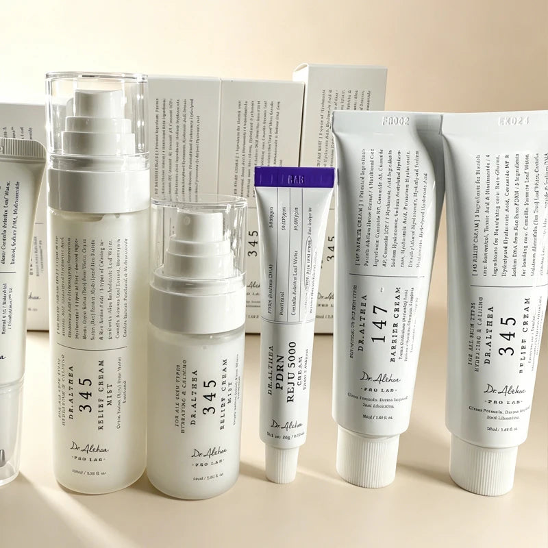 Korean Antioxidant Cream & Vitamin C Essence Set – Hydrating & Brightening