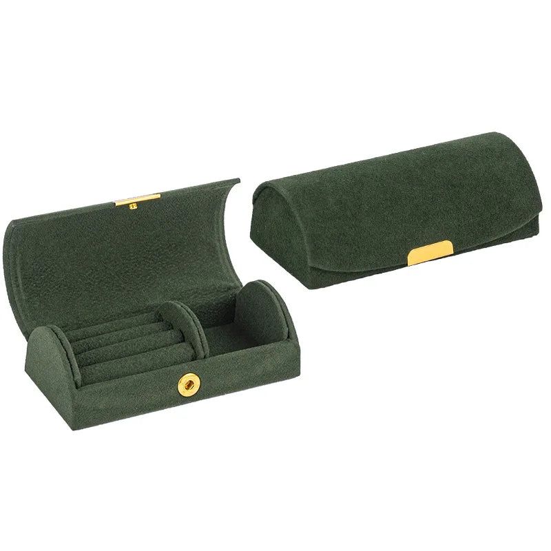 Arched Portable Jewelry Box – Travel & Anti-Oxidation