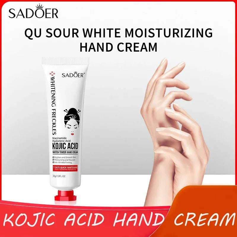 Kojic Acid Hand Cream – Brightening & Anti-Aging