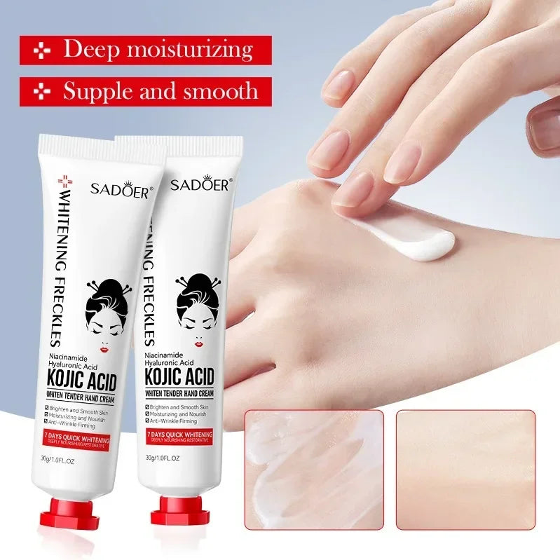 Kojic Acid Hand Cream – Brightening & Anti-Aging