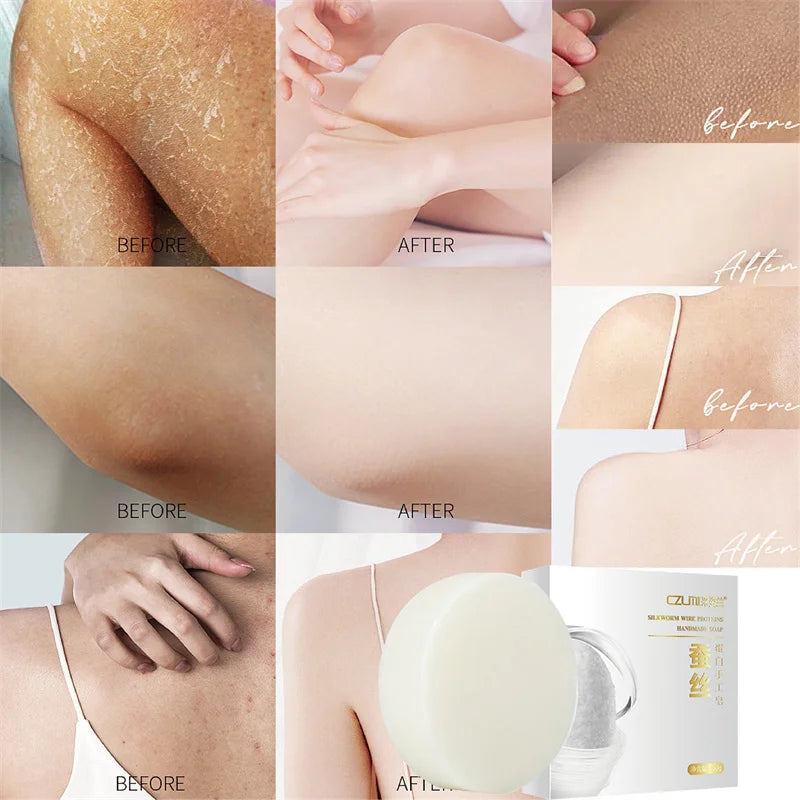 Body Whitening Silk Soap – Brightening & Moisturizing