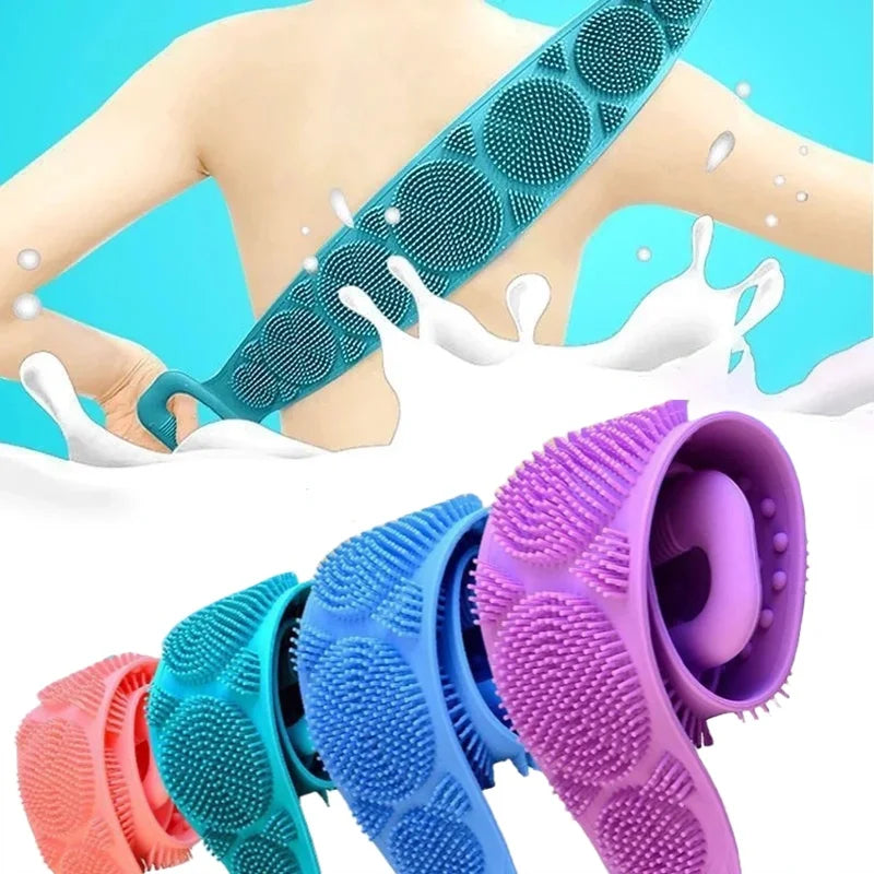 Silicone Body Sponge – Exfoliating Back Scrubber & Massage Tool
