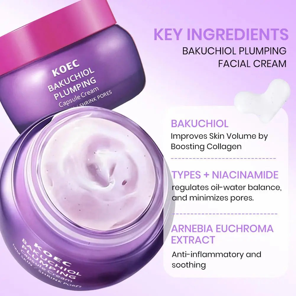 KOEC Bakuchiol & Vitamin Skincare Set – Anti-Wrinkle & Firming