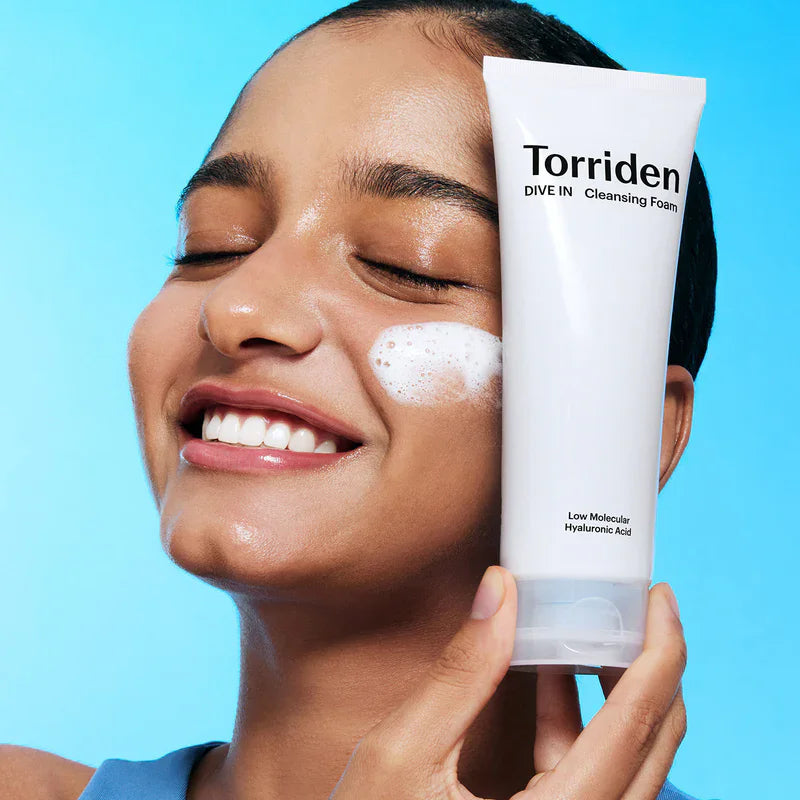 Korean Torriden HA Foam Cleanser – Deep Moisture & Oil Control