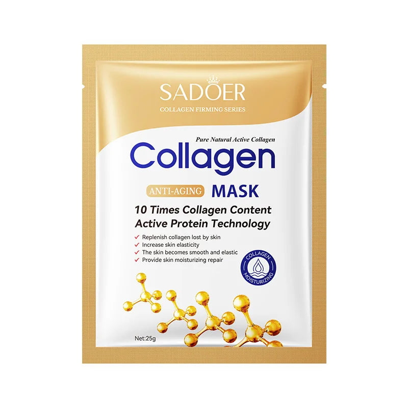 Korean Collagen Anti-Aging Facial Mask – 10pcs
