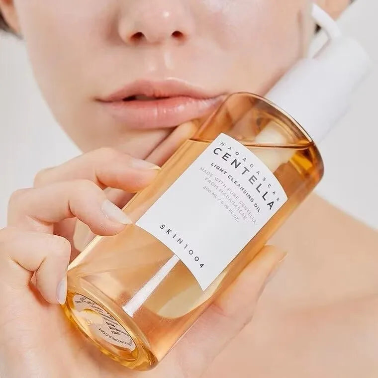 Korean Centella Cleansing Oil Makeup Remover Cleansing Moisturizing Vitamin E Oil Control Pore Shrinking Skincare Product ﻿