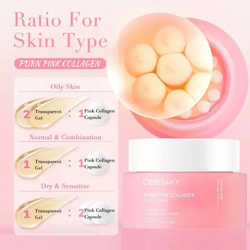 PDRN Pink Collagen Capsule Cream – Even Skin Tone