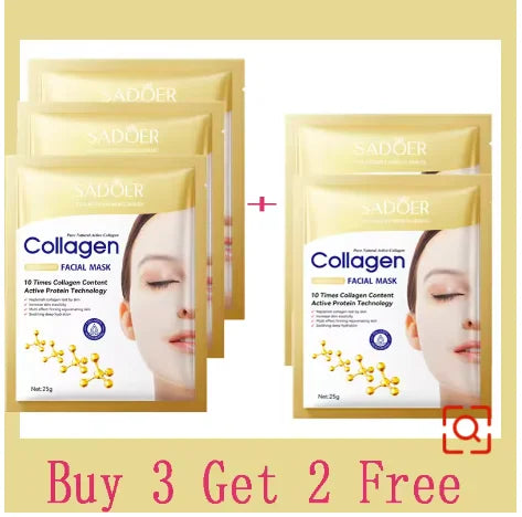 Korean Collagen Anti-Aging Facial Mask – 10pcs