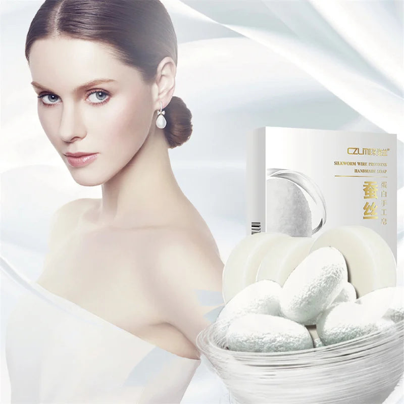 Body Whitening Silk Soap – Brightening & Moisturizing