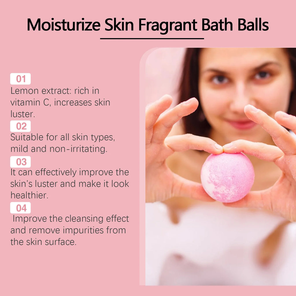 Lavender Bubble Bath Balls – Relaxing & Exfoliating Salt Bath