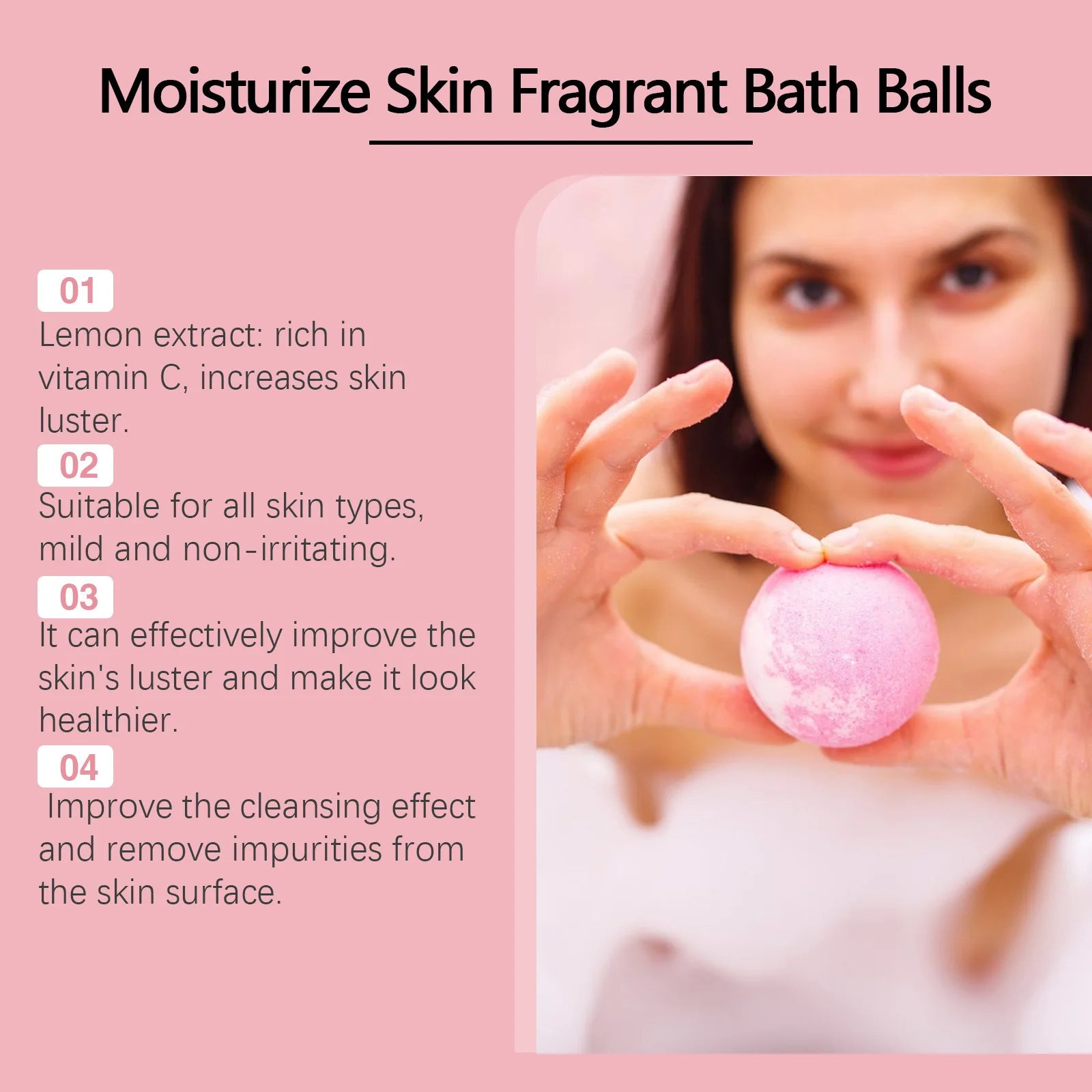 Lavender Bubble Bath Balls – Relaxing & Exfoliating Salt Bath