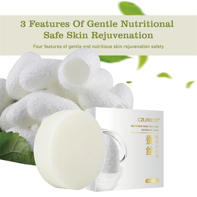 Body Whitening Silk Soap – Brightening & Moisturizing