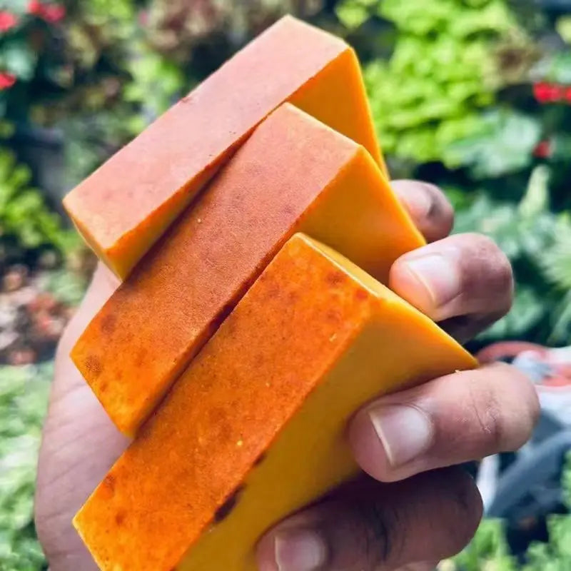 Handmade Cleansing Soap Set – Turmeric, Lemon, Kojic & Ginger