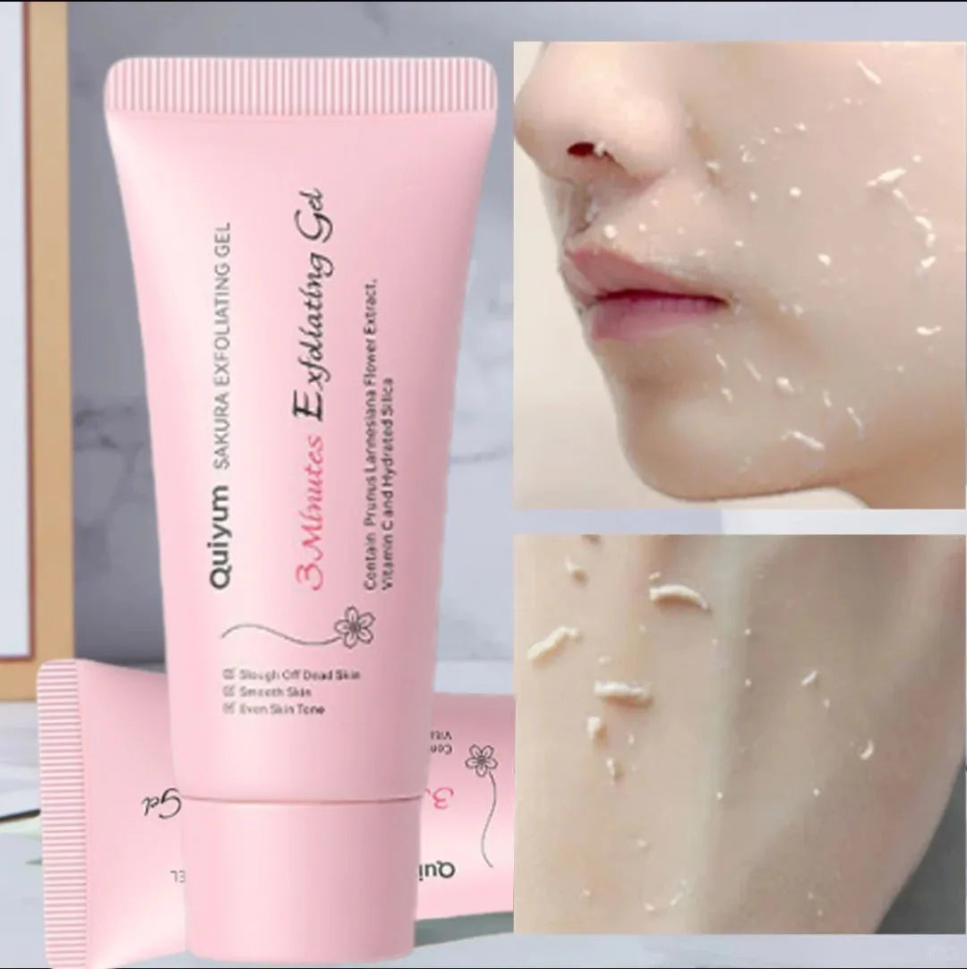 Sakura Exfoliating Peeling Gel – Facial Scrub, 50g