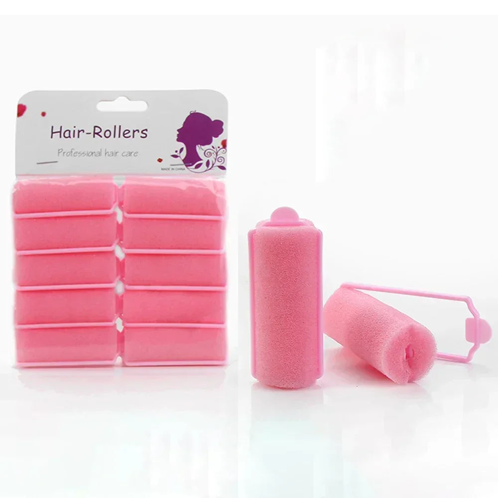 Heatless Foam Sponge Hair Rollers – Soft Sleep Curlers for Effortless Curls