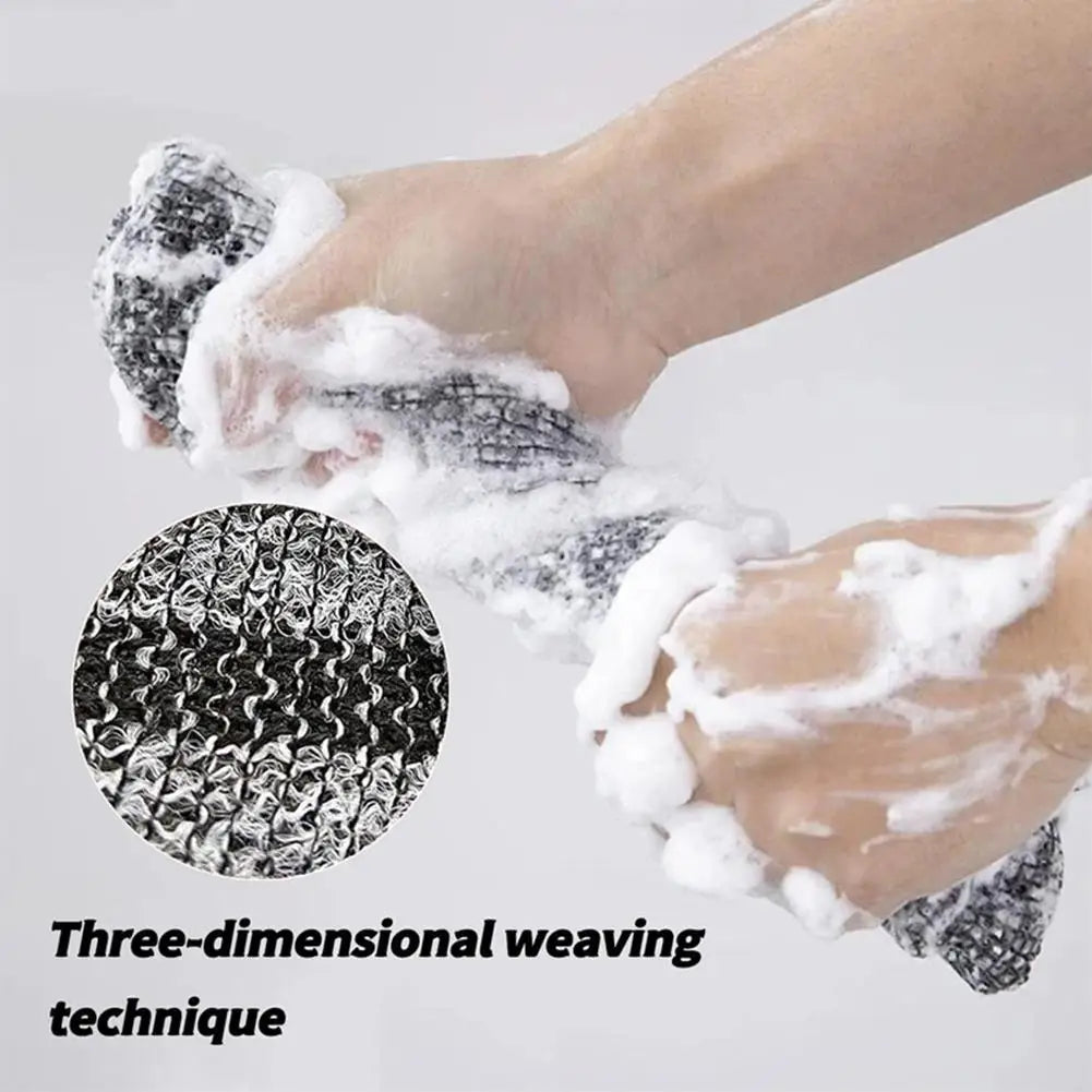 Exfoliating Bath Towel – Deep Cleansing Shower Scrub Tool