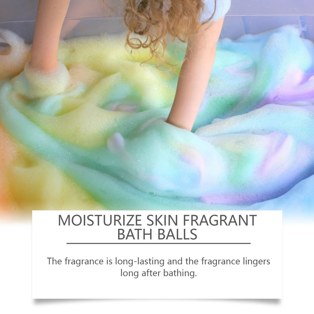 Lavender Bubble Bath Balls – Relaxing & Exfoliating Salt Bath