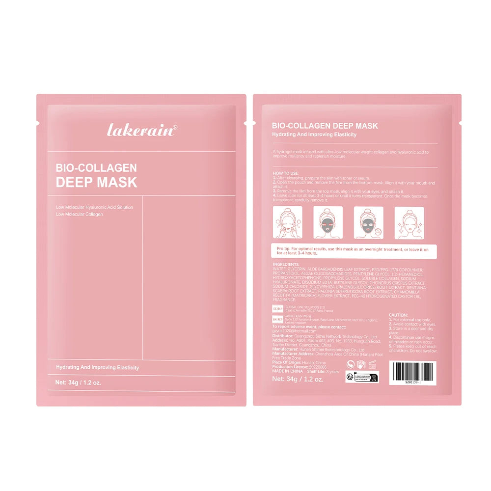 Glowistic Bio-Collagen Hydrogel Face Mask