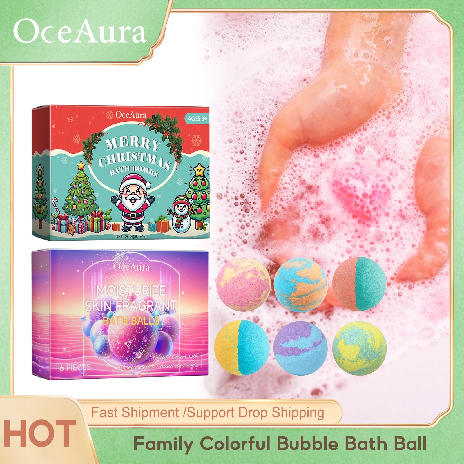 Lavender Bubble Bath Balls – Relaxing & Exfoliating Salt Bath
