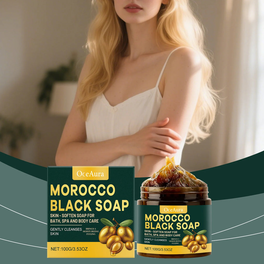 Morocco Black Soap – Acne Removal & Deep Cleansing