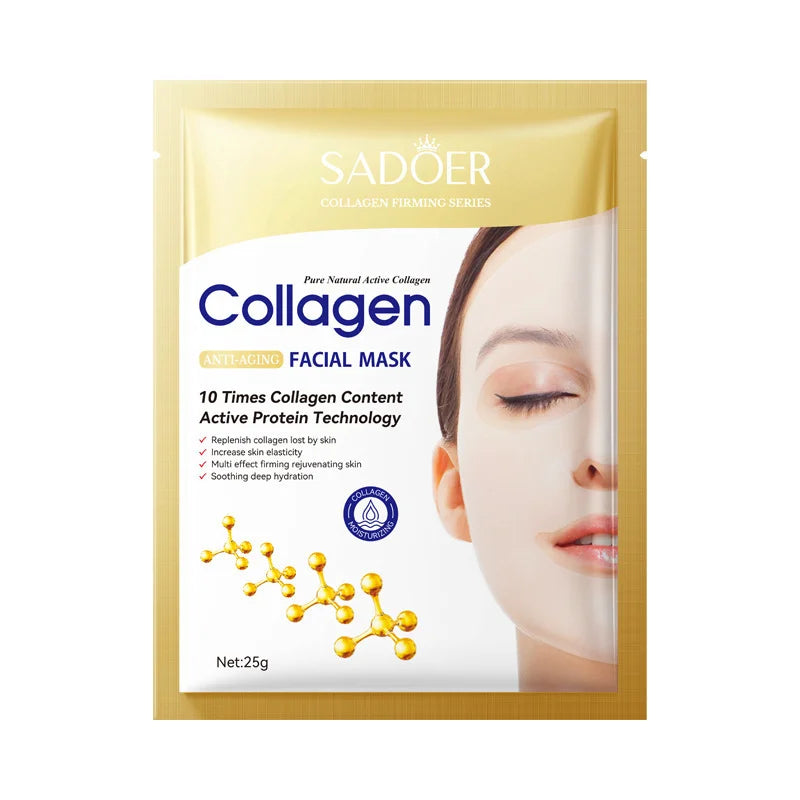 Korean Collagen Anti-Aging Facial Mask – 10pcs