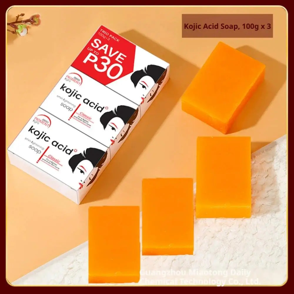 Kojic Acid Brightening Soap – Deep Cleansing & Even Skin Tone