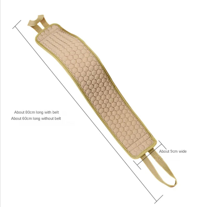 Exfoliating Body Scrub Bath Belt – Korean Back Scrubber