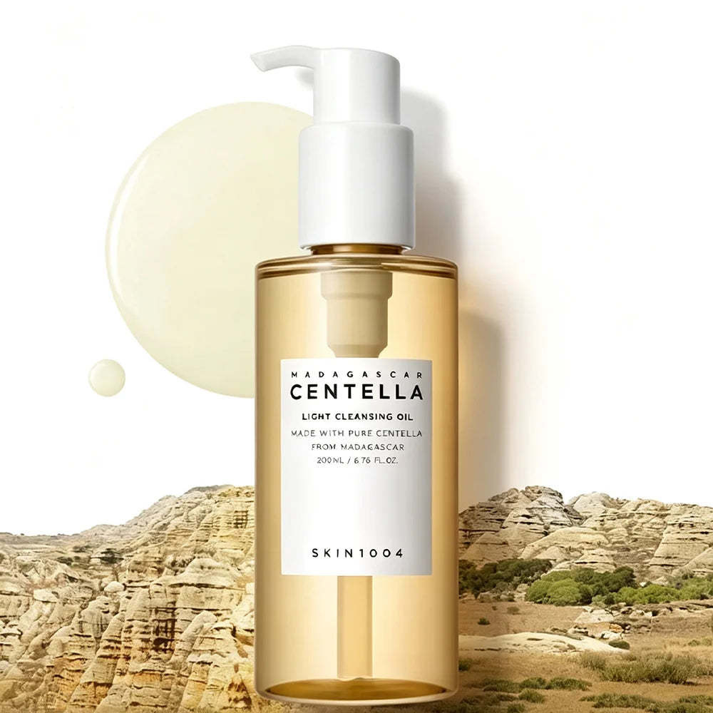 Korean Centella Cleansing Oil Makeup Remover Cleansing Moisturizing Vitamin E Oil Control Pore Shrinking Skincare Product ﻿