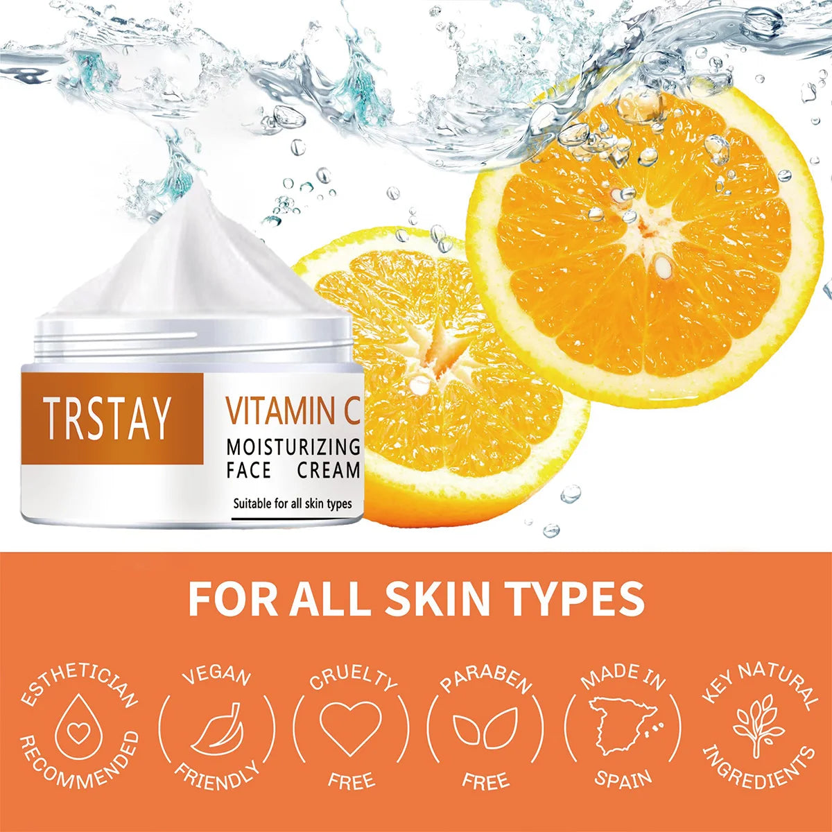 Vitamin C Brightening Face Cream – Dark Spot Corrector